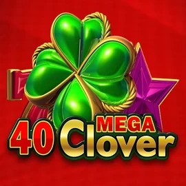 Logo of 40 Mega Clover from Amusnet Interactive at Captain Jack Casino
