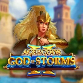 Try Age Of The Gods: God Of Storms 2 slot by Playtech on captainjack-casino.ca – logo image