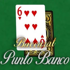 Baccarat - Punto Banco slot logo by Red Tiger Gaming at Captain Jack Casino