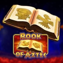 Book of Aztec slot logo by Amatic Industries at Captain Jack CasinoBook of Aztec