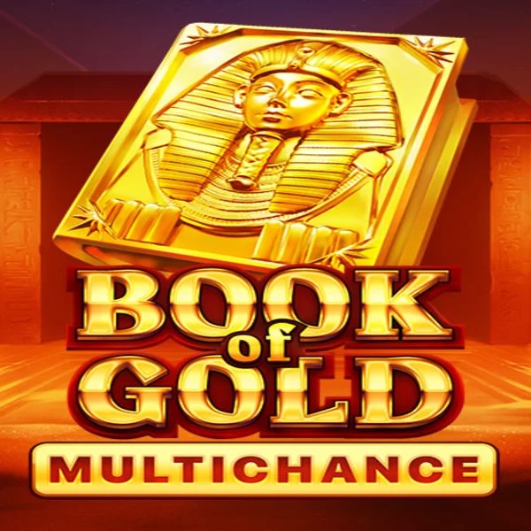 Book of Gold Multichance game by Playson – logo hosted on Captain Jack Casino