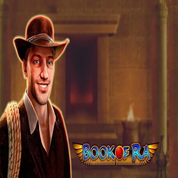 Book of Ra logo – Slots by Greentube at Captain Jack Casino