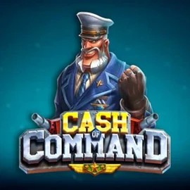 Cash of Command casino game by Play'n GO – featured logo at Captain Jack Casino