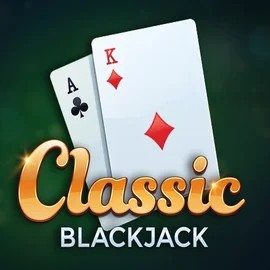 Classic Blackjack logo by Red Tiger Gaming at Captain Jack Casino