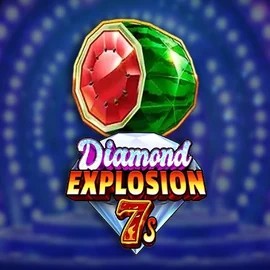 Official Slots logo: Diamond Explosion 7s by RubyPlay at Captain Jack Casino