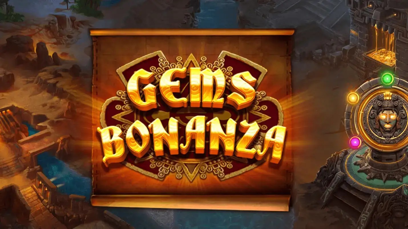 Gems Bonanza game by Pragmatic Play – logo hosted on Captain Jack Casino