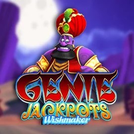 Genie Jackpots Wishmaker logo by Blueprint Gaming at Captain Jack CasinoGenie Jackpots Wishmaker