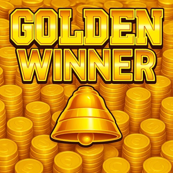 Golden Winner logo by Inspired Gaming at Captain Jack Casino