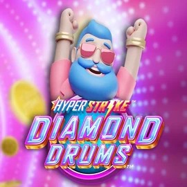 Hyper Strike Diamond Drums logo by Gameburger Studios at Captain Jack CasinoHyper Strike Diamond Drums