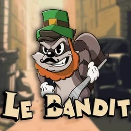 Le Bandit slot logo by Hacksaw Gaming at Captain Jack CasinoLe Bandit
