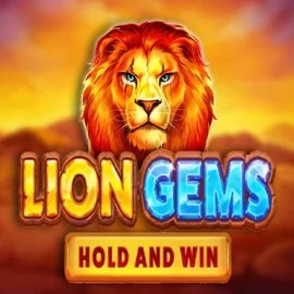 Lion Gems Hold and Win slot logo by Playson at Captain Jack CasinoLion Gems Hold and Win
