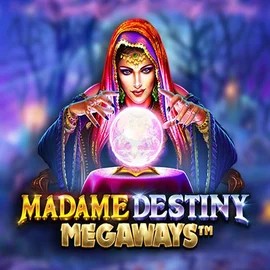 Madame Destiny Megaways slot icon by Pragmatic Play, available at Captain Jack Casino
