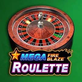 Mega Fire Blaze Roulette logo – Table Games by Playtech at Captain Jack Casino
