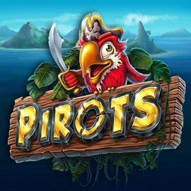 Logo of Pirots from ELK Studios at Captain Jack Casino