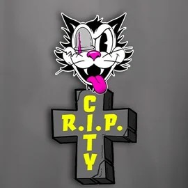 Logo of RIP City from Hacksaw Gaming at Captain Jack Casino