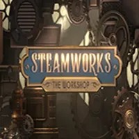 Steamworks The Workshop logo by Peter & Sons at Captain Jack CasinoSteamworks The Workshop
