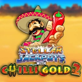 Logo of Stellar Jackpots with Chilli Gold x2 from Lightning Box Game at Captain Jack Casino