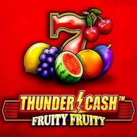 Thunder Cash Fruity Fruity logo by Novomatic at Captain Jack CasinoThunder Cash Fruity Fruity