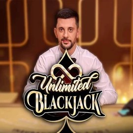 Unlimited Blackjack logo by Ezugi at Captain Jack CasinoUnlimited Blackjack